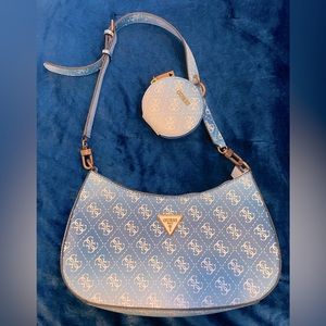 Blue Guess Purse